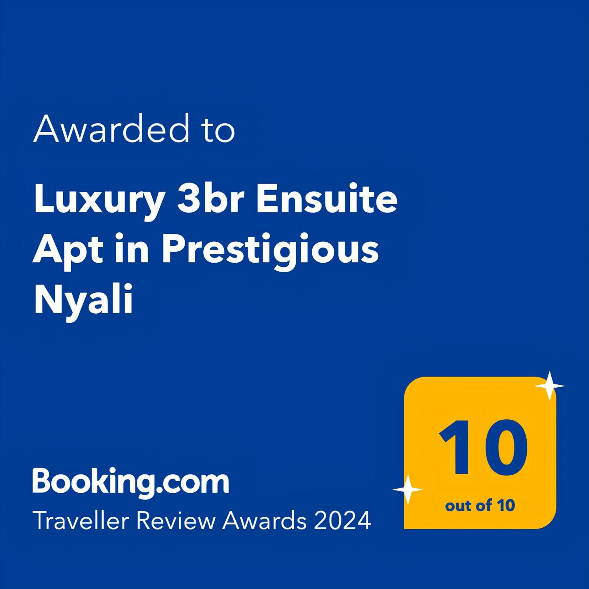 Luxury 3Br Ensuite Apt In Prestigious Nyali Mombasa Kültér fotó